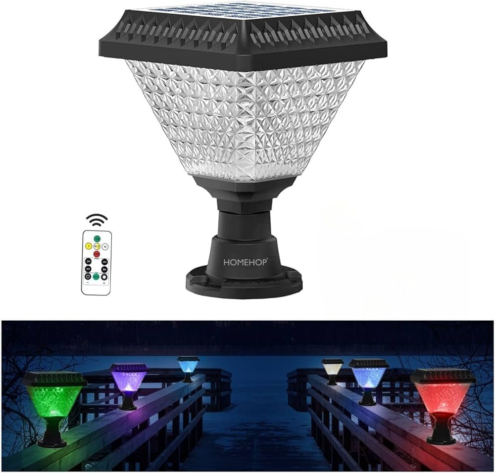 Best outdoor gate pillar lights